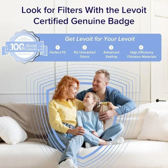 Air Purifier for Home Large Room Up to 1073Ft² with Air Quality Monitor, AHAM VE